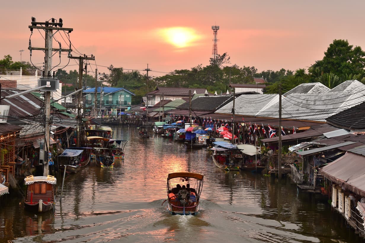 Amphawa et son marché flottant