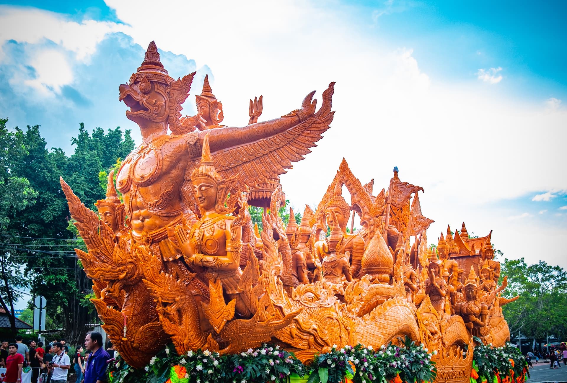 Festival des bougies à Ubon Ratchathani