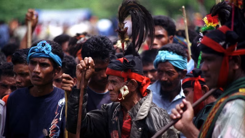 Pasola et guerriers de Sumba