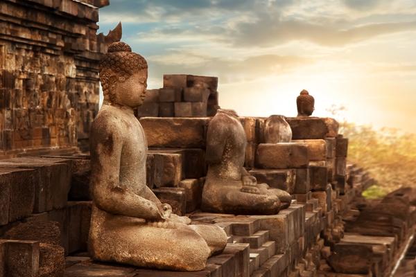 Le bouddhisme, religion ancienne d'Indonésie