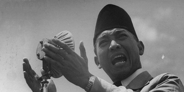 Discours de Soekarno, photo © merdeka