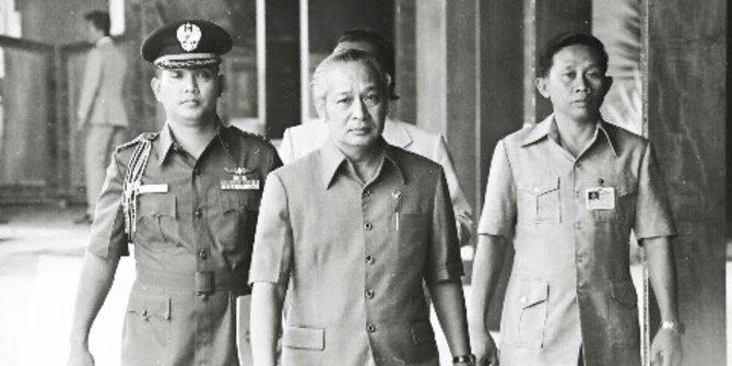 Le président Suharto © photo merdeka